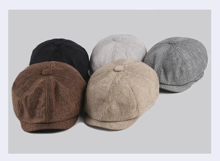 Le Voyageur - Casquette Fine et Respirante, Imitation Lin