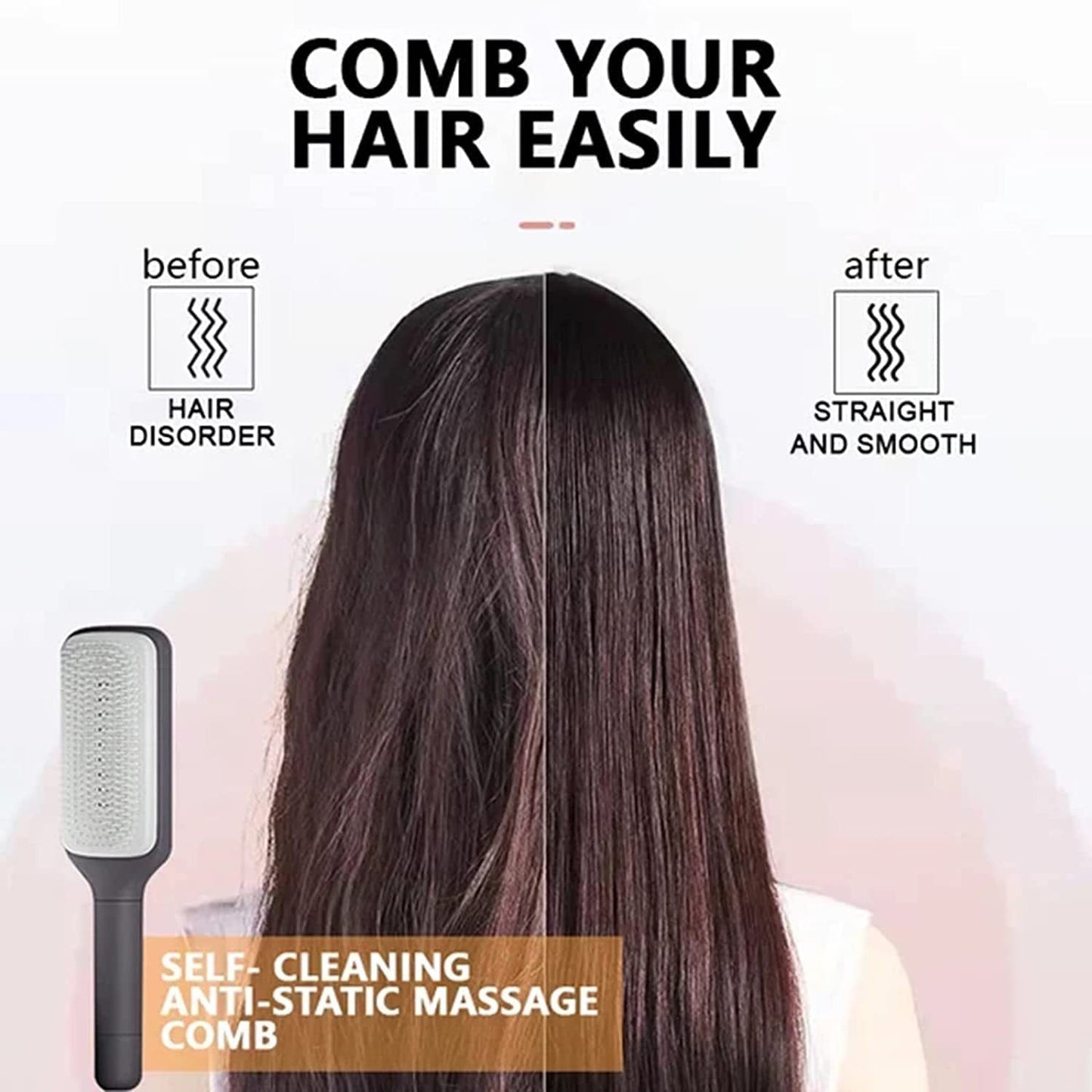 Magic Brush - Le secret des influenceuses pour des cheveux parfaits.