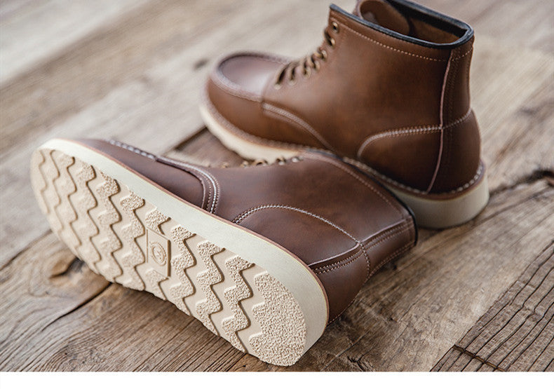 Les Roadsters Heritage - Bottes en Cuir