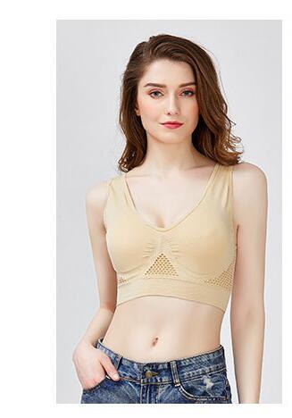 Flow Active - Soutien-gorge de Sport Sans Armature Respirant, Grande Taille