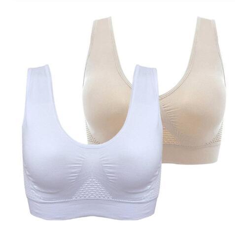 Flow Active - Soutien-gorge de Sport Sans Armature Respirant, Grande Taille