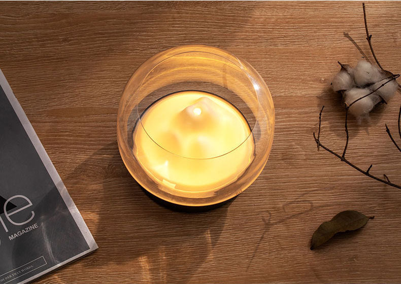 Lampe de Chevet 3 en 1 Humidificateur, Diffuseur d'Huiles essentielles & Lumière d'ambiance