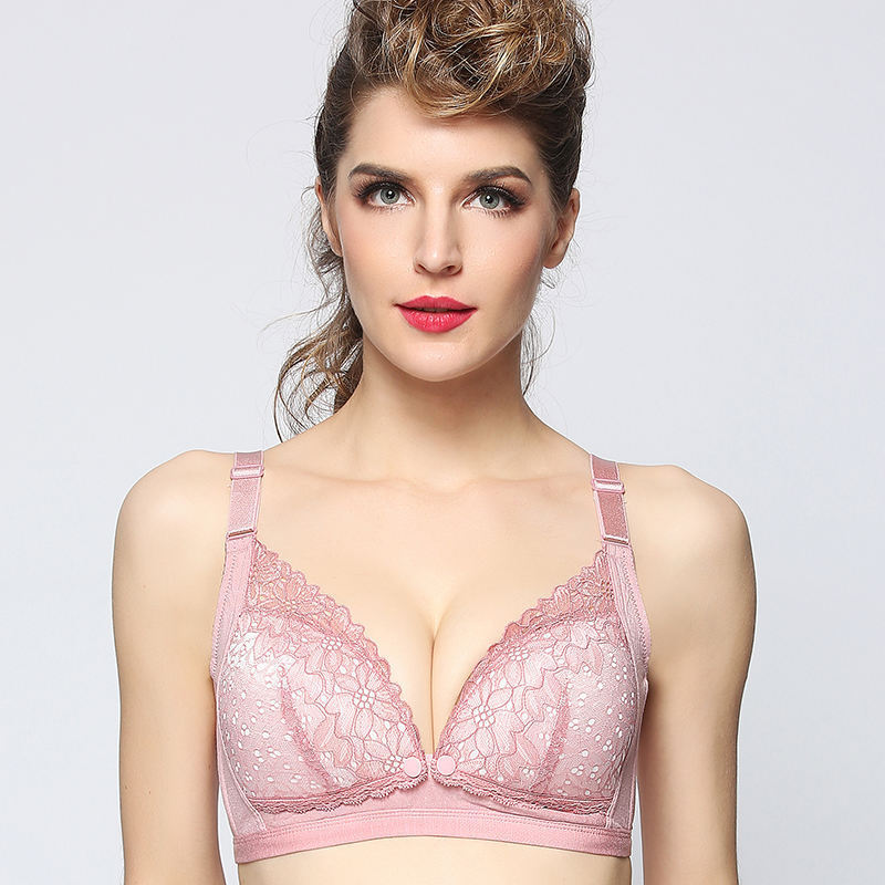 Soutien-gorge d'Allaitement Sexy à Ouverture Frontale