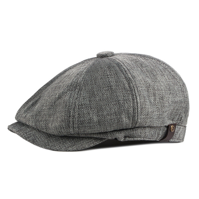 Le Voyageur - Casquette Fine et Respirante, Imitation Lin