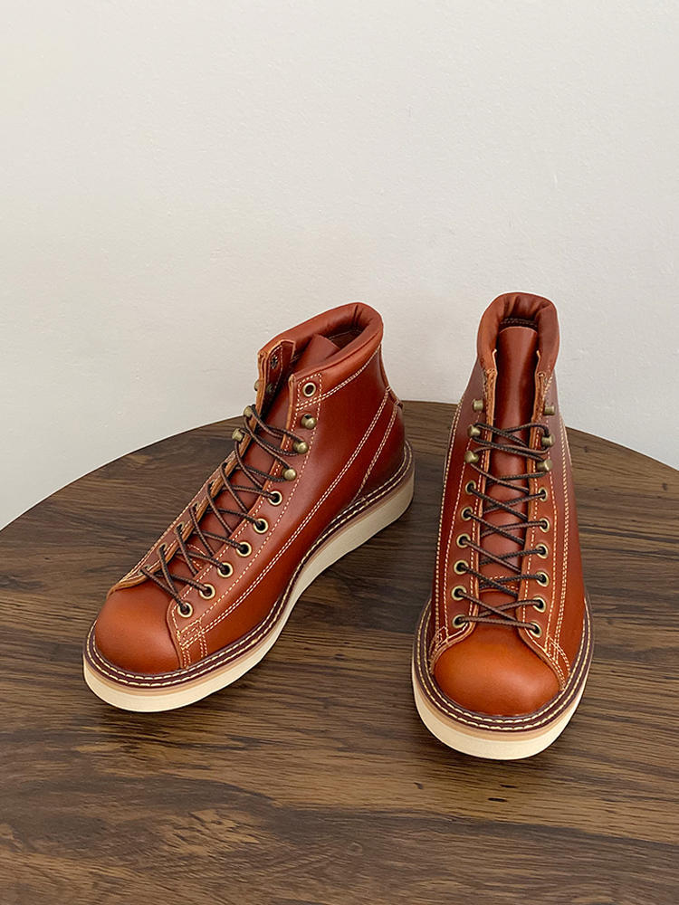 The Wanderer - Bottes en Cuir de Vachette