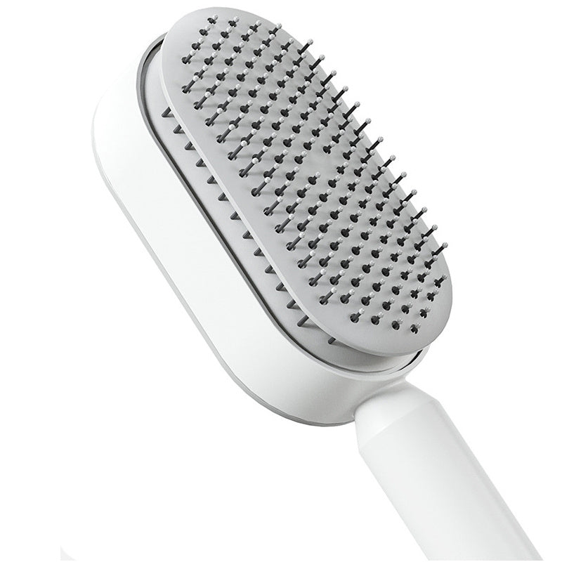 Massage & Soin - Brosse à Cheveux Auto-Nettoyante