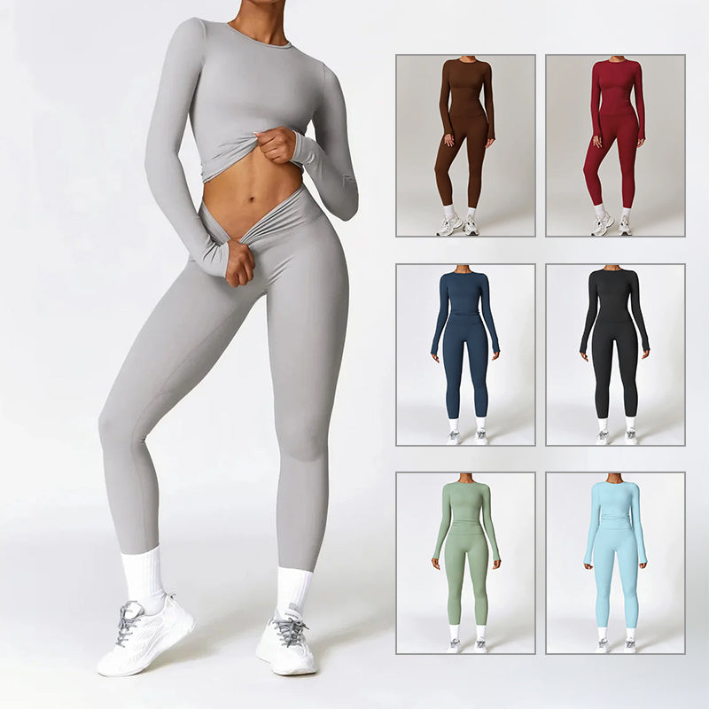 Uniforme de Yoga Moulant - Ensemble de Yoga Performance