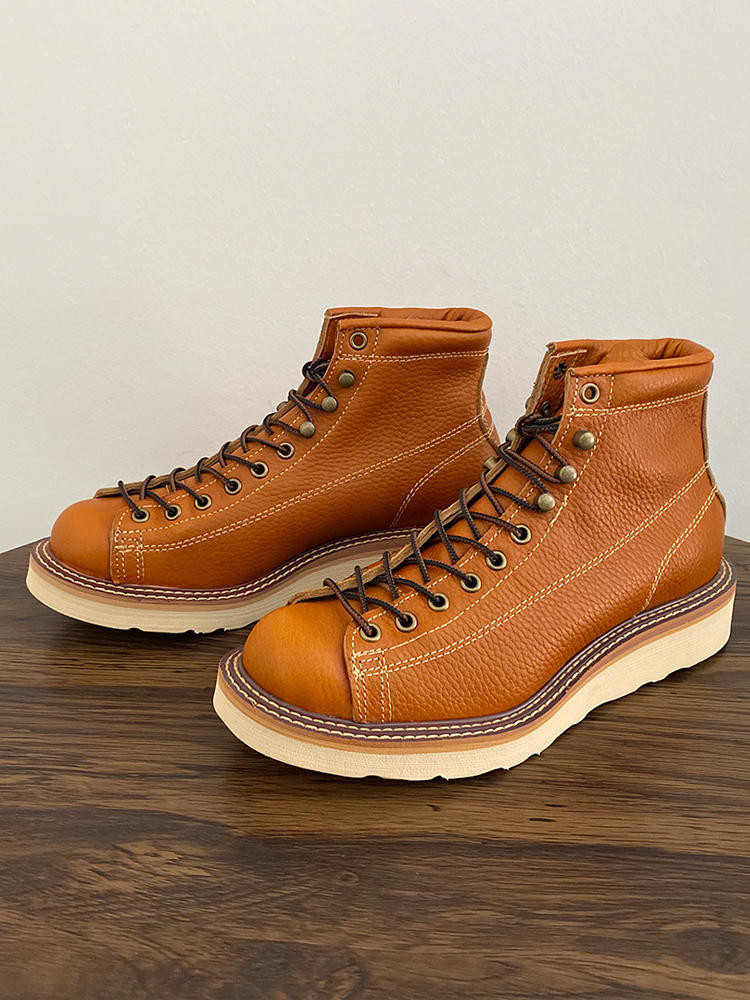 The Wanderer - Bottes en Cuir de Vachette