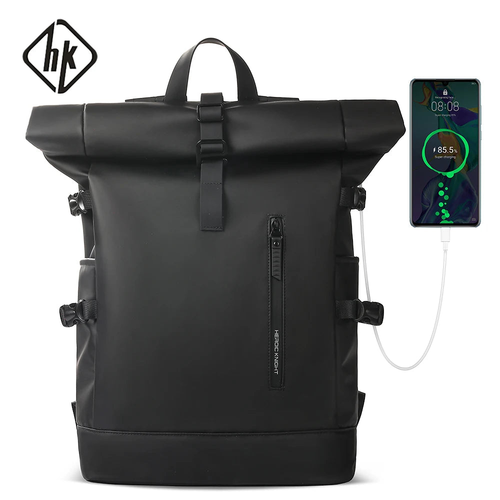 HK Explorer Pro – Sac à Dos Étanche avec Port USB et Fermeture Roll-Top