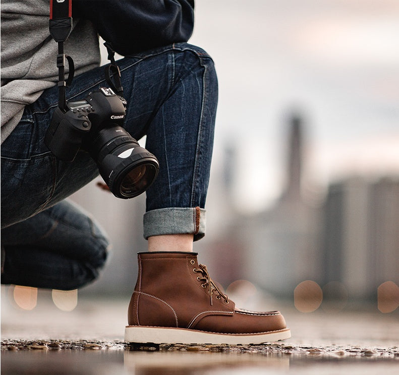 Les Roadsters Heritage - Bottes en Cuir