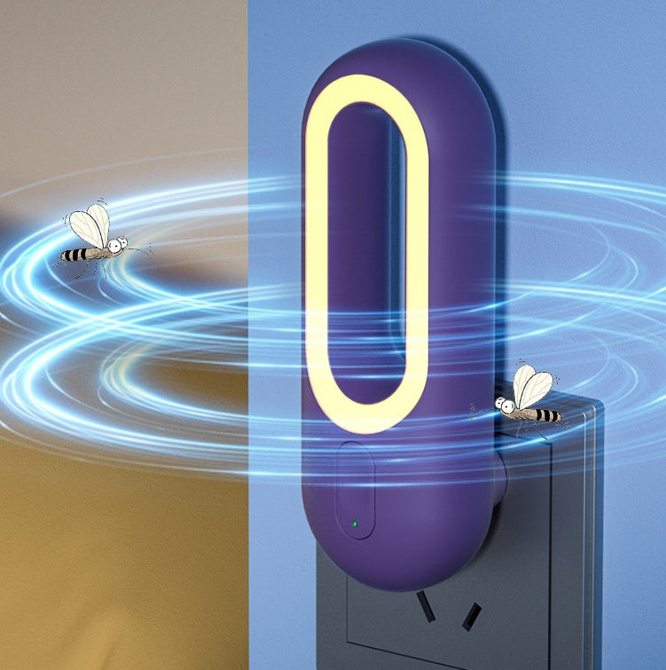 Répulsif à Moustiques Intérieur - Ultrasons & LED