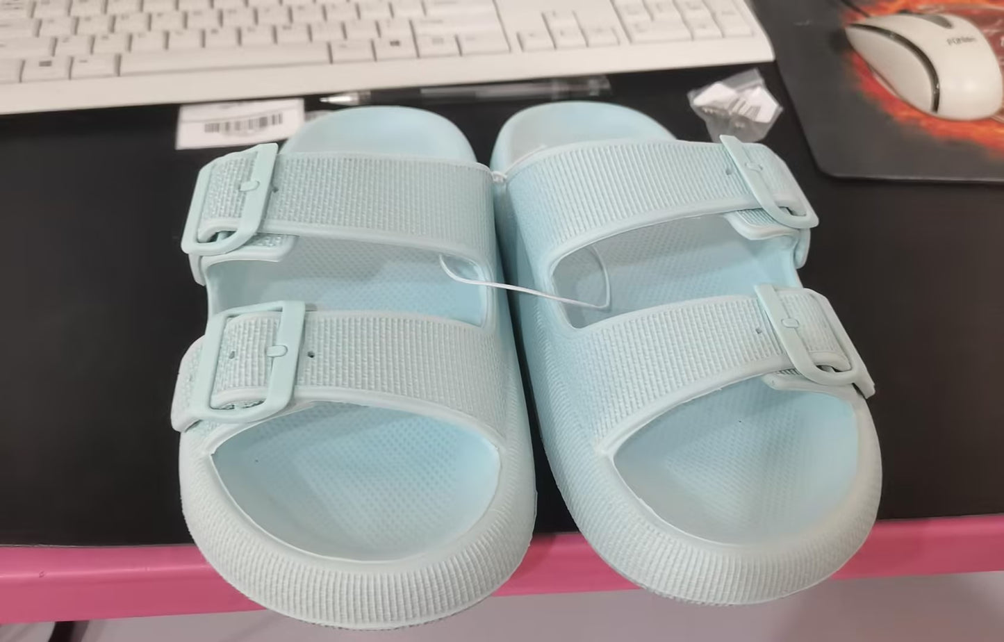 COMFORTWAVE® Summer Slides - FEATHER & Co