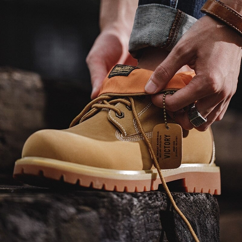 Les City Riders - Bottes Martin en Cuir