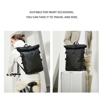 HK Explorer Pro – Sac à Dos Étanche avec Port USB et Fermeture Roll-Top