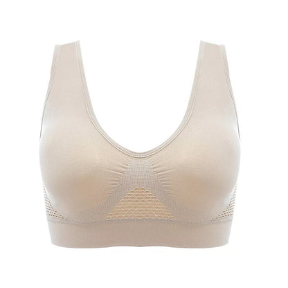Flow Active - Soutien-gorge de Sport Sans Armature Respirant, Grande Taille