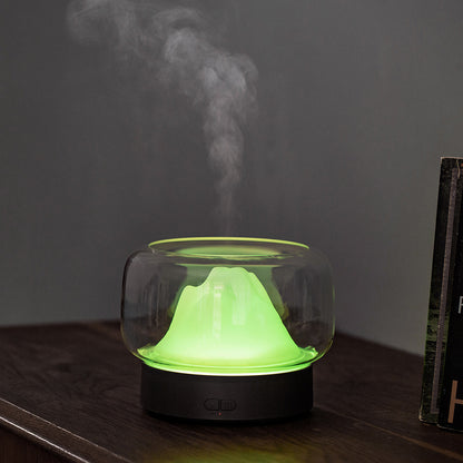 Lampe de Chevet 3 en 1 Humidificateur, Diffuseur d'Huiles essentielles & Lumière d'ambiance