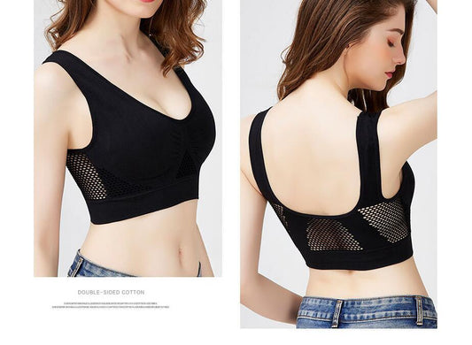 Flow Active - Soutien-gorge de Sport Sans Armature Respirant, Grande Taille
