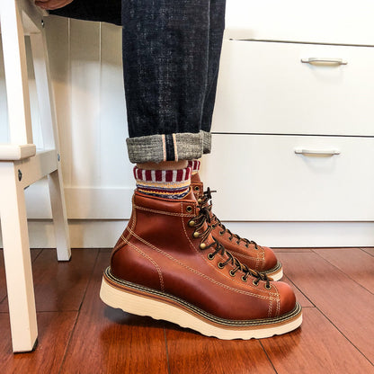 The Wanderer - Bottes en Cuir de Vachette