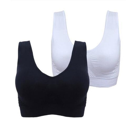 Flow Active - Soutien-gorge de Sport Sans Armature Respirant, Grande Taille