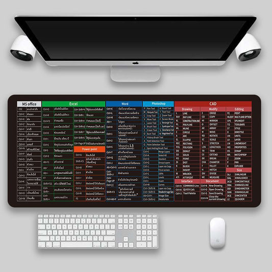 Precision Pad - Tapis de Souris avec raccourcis clavier