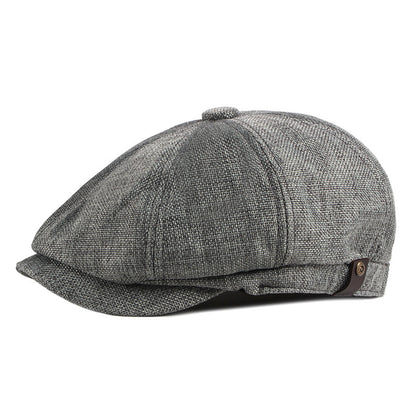 Le Voyageur - Casquette Fine et Respirante, Imitation Lin