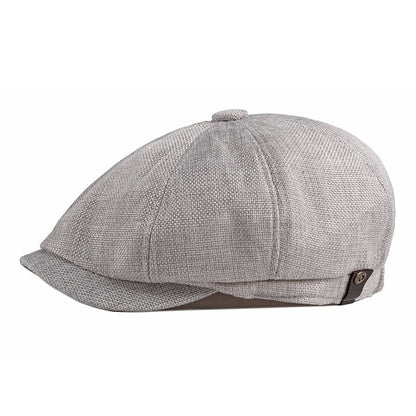 Le Voyageur - Casquette Fine et Respirante, Imitation Lin