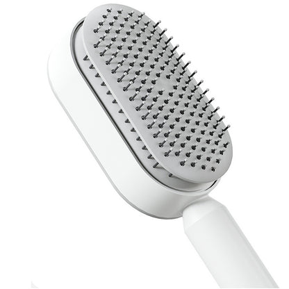 Massage & Soin - Brosse à Cheveux Auto-Nettoyante