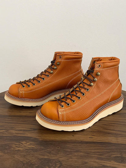 The Wanderer - Bottes en Cuir de Vachette