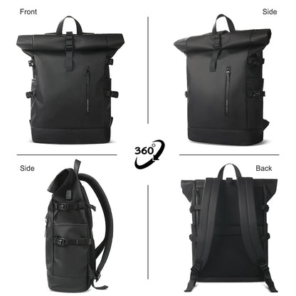 HK Explorer Pro – Sac à Dos Étanche avec Port USB et Fermeture Roll-Top