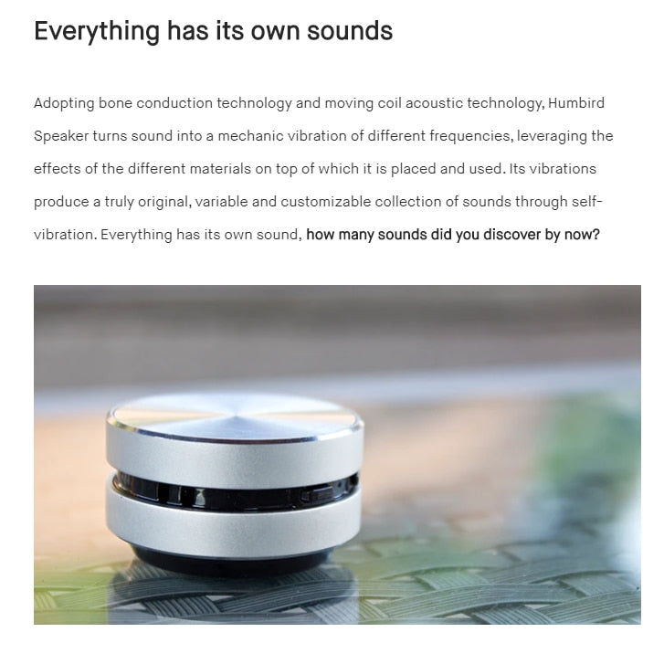 VibeNest – Enceinte Bluetooth à Conduction Osseuse