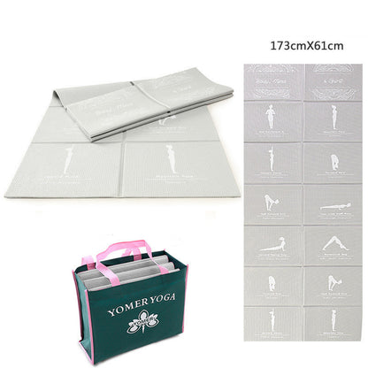 Travel Yoga by Yomer Yoga - Tapis de Yoga Pliable Antidérapant