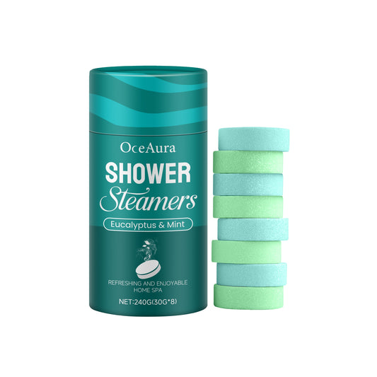 Brume de douche Aromathéraphie Eucalyptus  Shower Steamers - 8 Pastilles